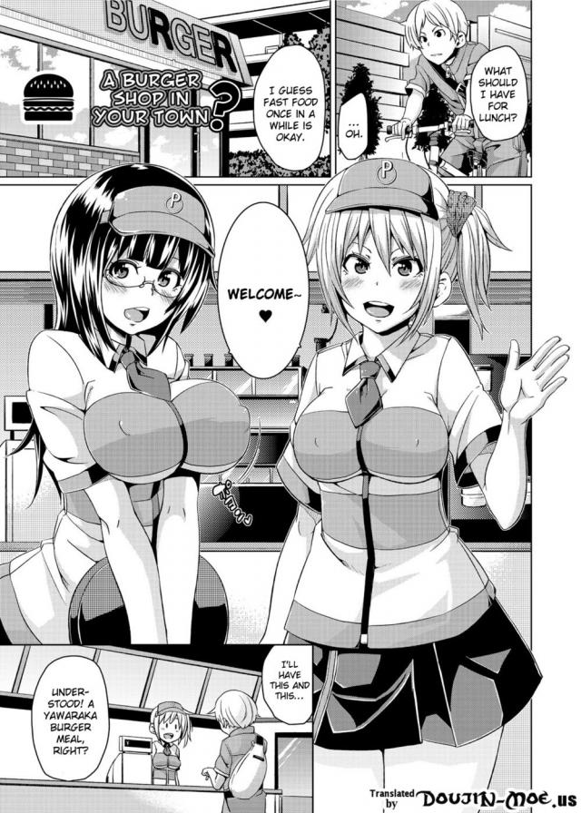 hentai-manga-A Burger Shop in Your Town?