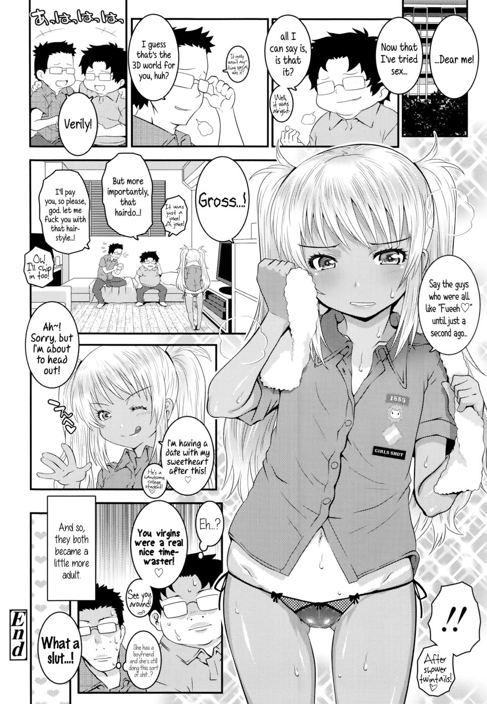 Hentai Manga Comic-Bitch ! !-Read-18