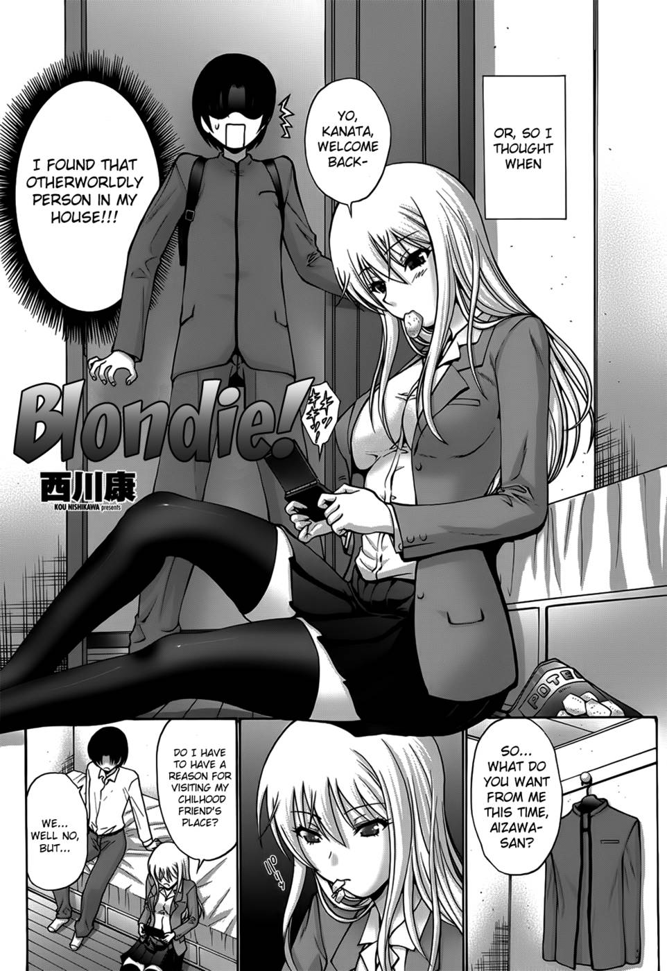 Hentai Manga Comic-Blondie!-Read-2