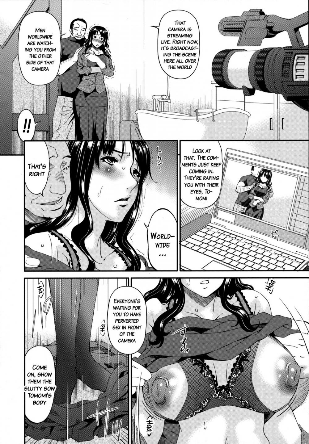 Hentai Manga Comic-Hametorare-Chapter 5-4