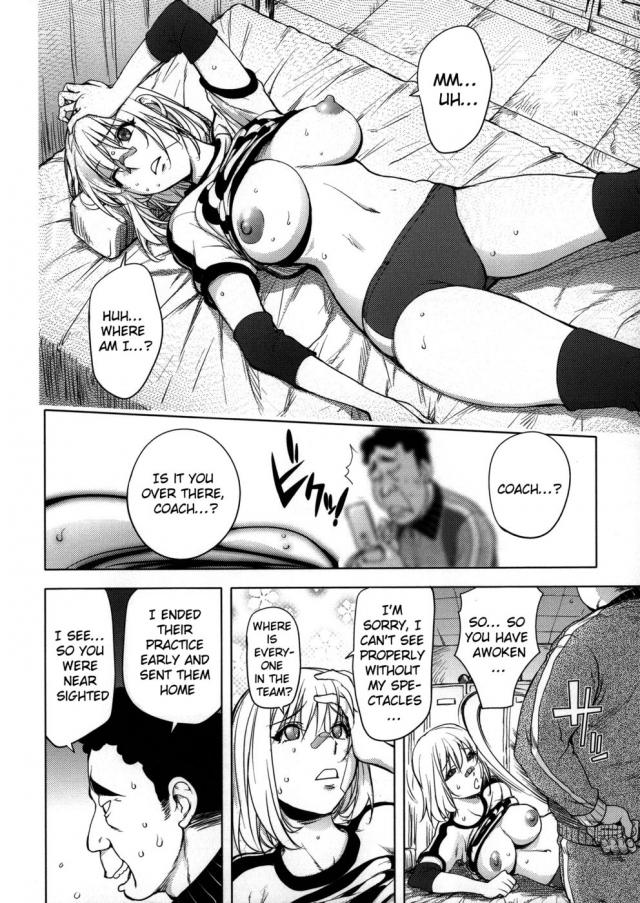 hentai-manga-Kaye-nee Challenging Herself in Volleyball