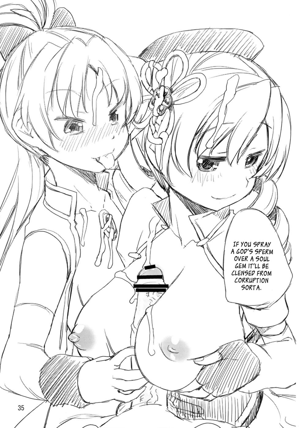 Hentai Manga Comic-Mami-Sandwich-Read-34