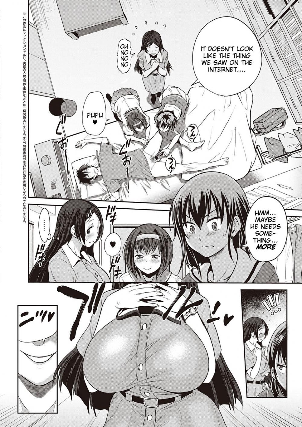 Hentai Manga Comic-3-on-1!-Read-2