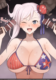 A Story About Musashi In a Swimsuit Getting NTR Fucked By Big Black Cocks