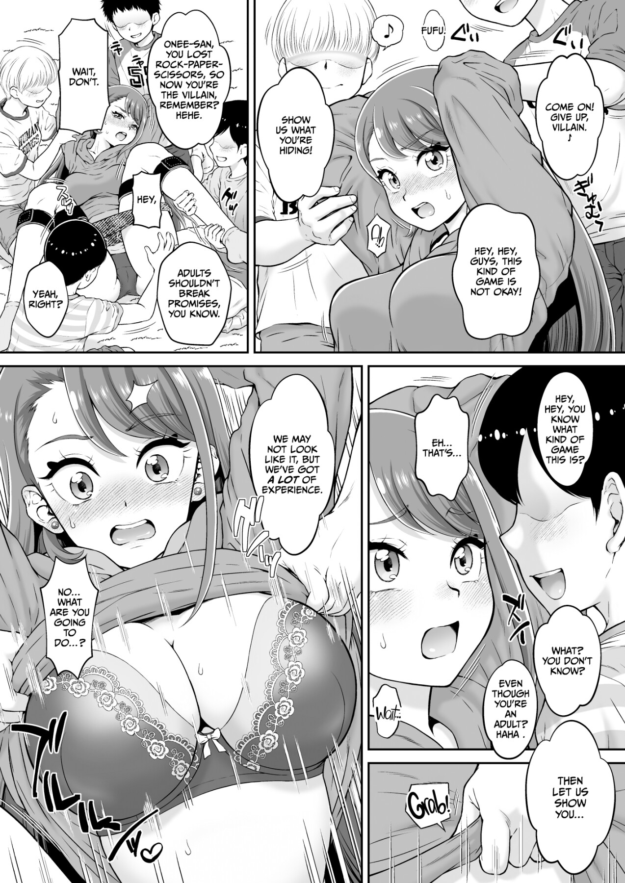 Hentai Manga Comic-Agehame-Read-5