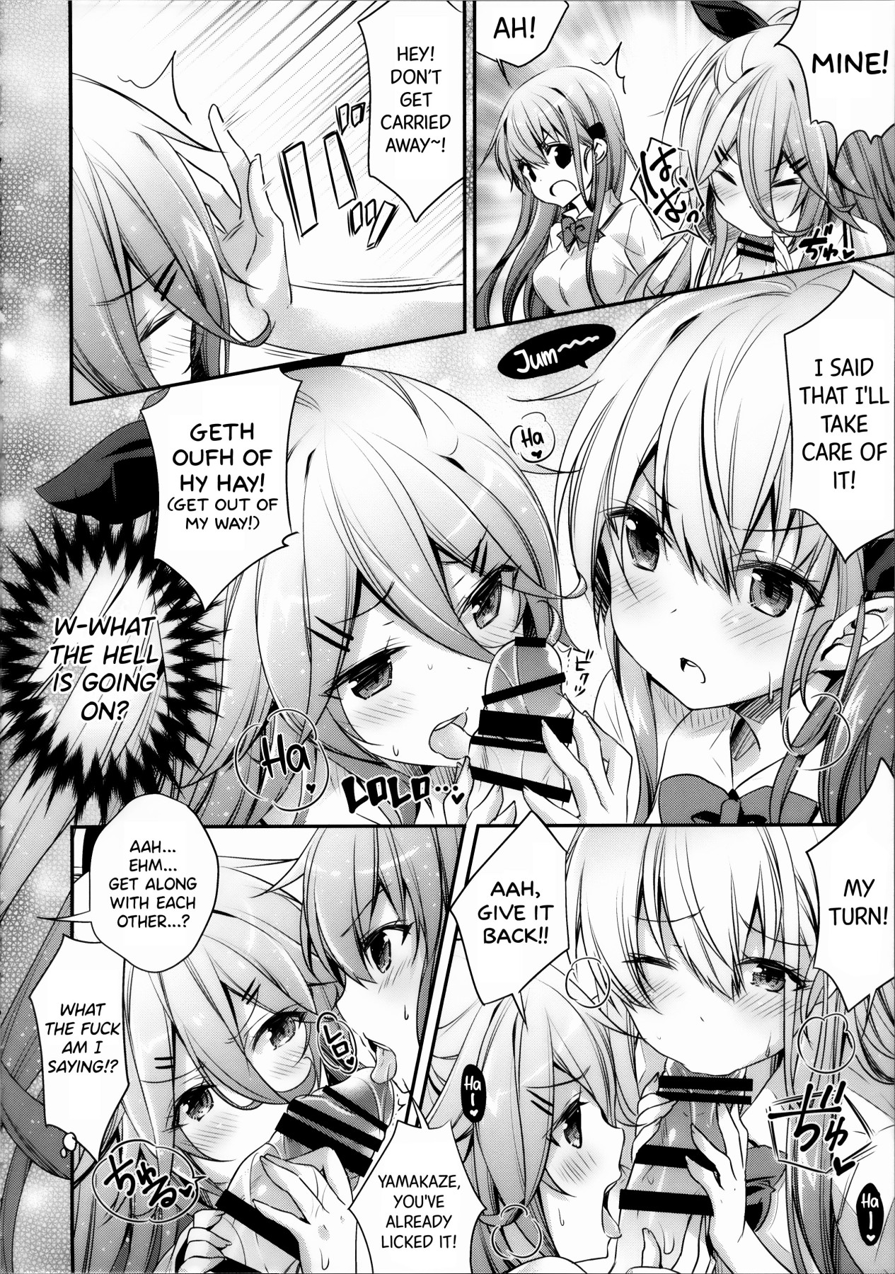 Hentai Manga Comic-Catfight!?-Read-9