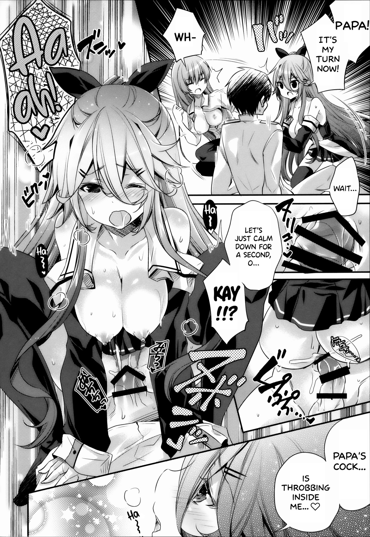 Hentai Manga Comic-Catfight!?-Read-19