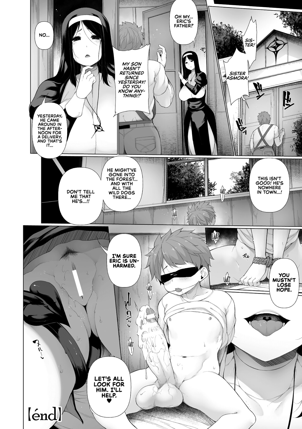 Hentai Manga Comic-Devout-Read-24