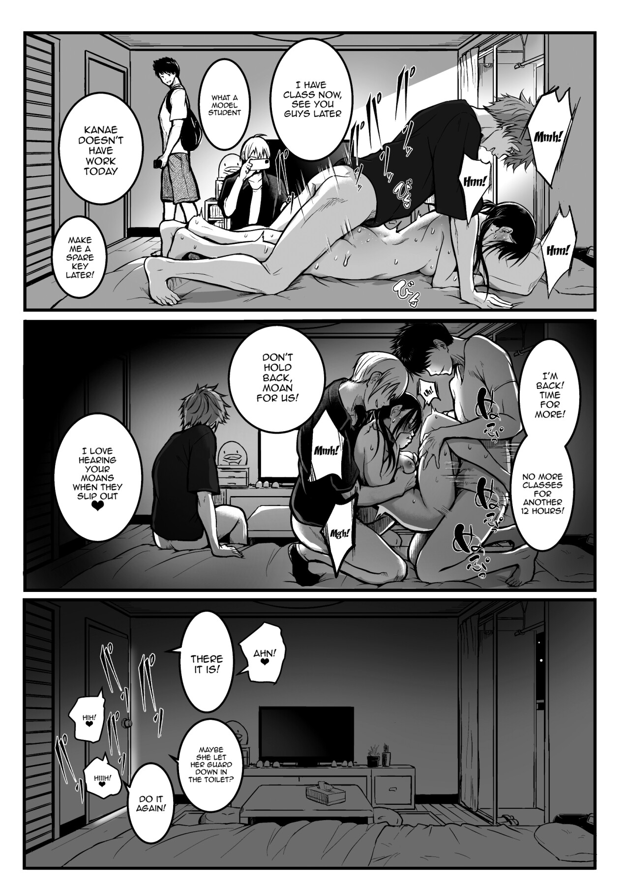 Hentai Manga Comic-Friends-Read-59