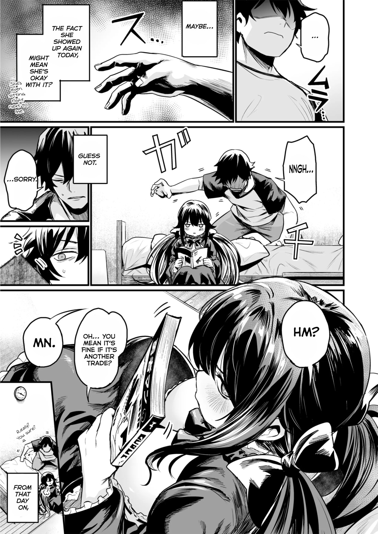 Hentai Manga Comic-GHOSTxTRADE-Read-12