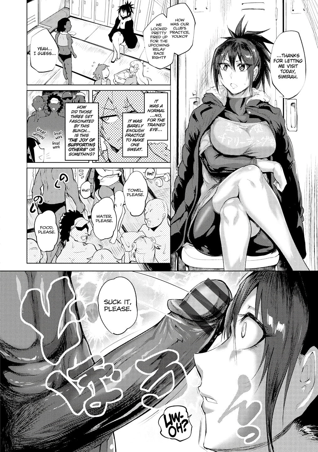 Big cock hentai manga