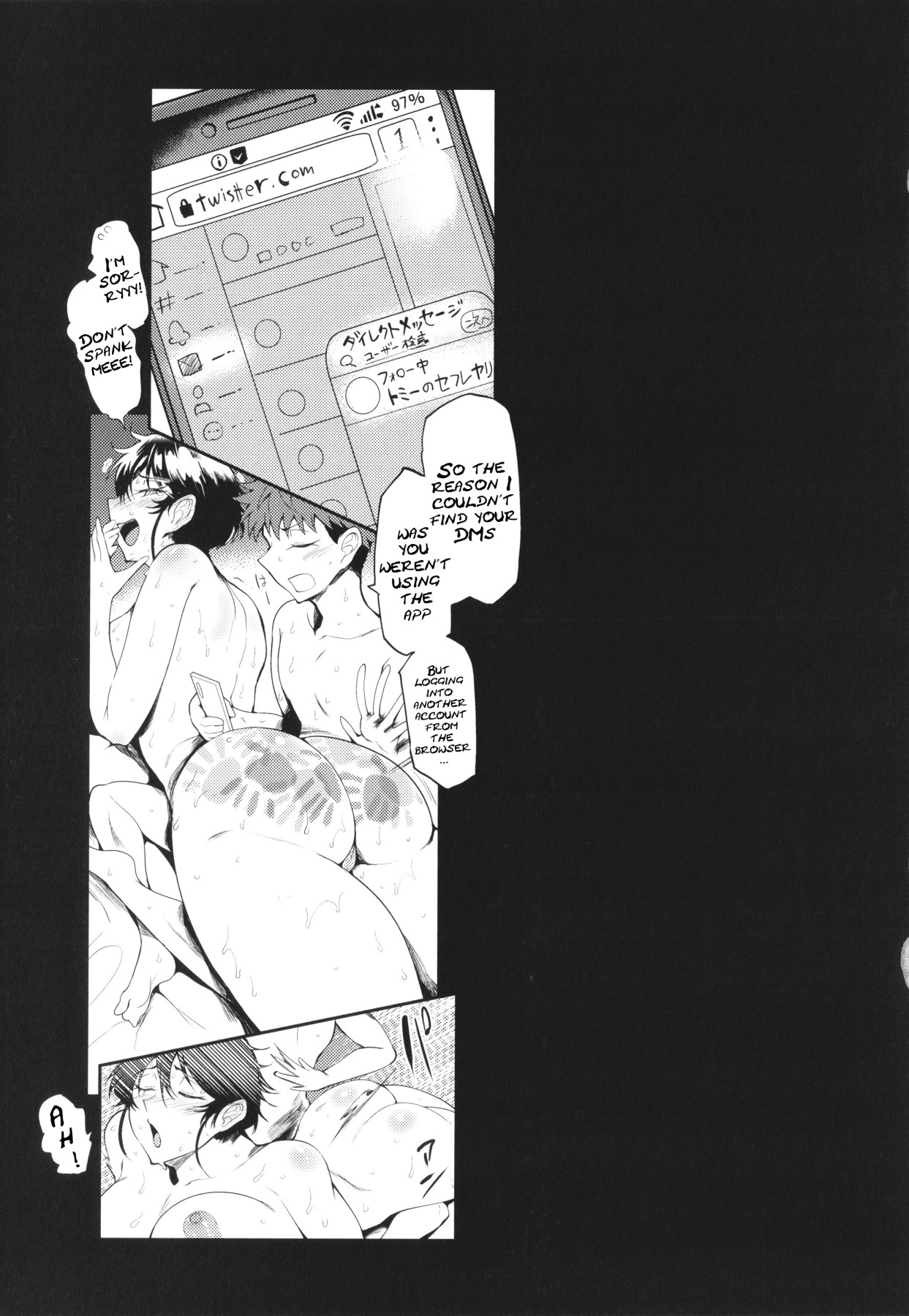 Hentai Manga Comic-KAENBOSHI-Chapter 8-1