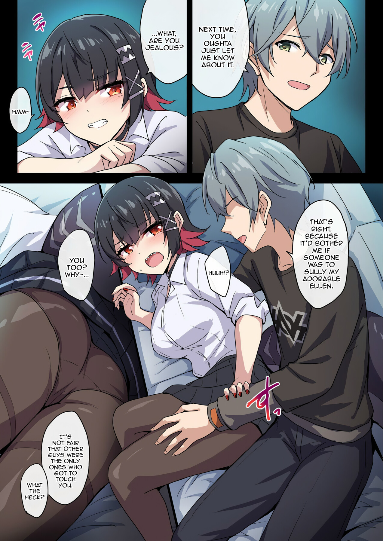 Hentai Manga Comic-SHARKBED-Read-12