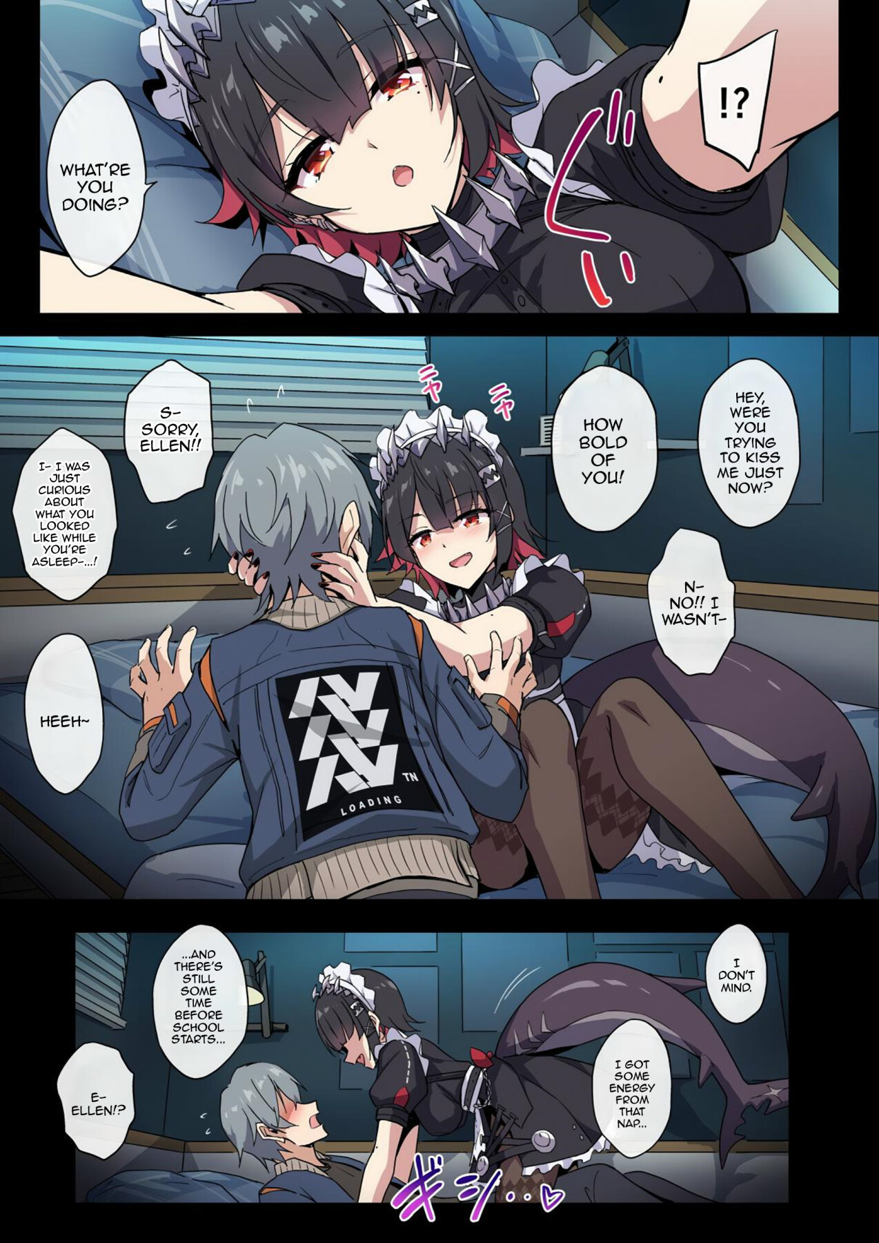 Hentai Manga Comic-SHARKBED-Read-4