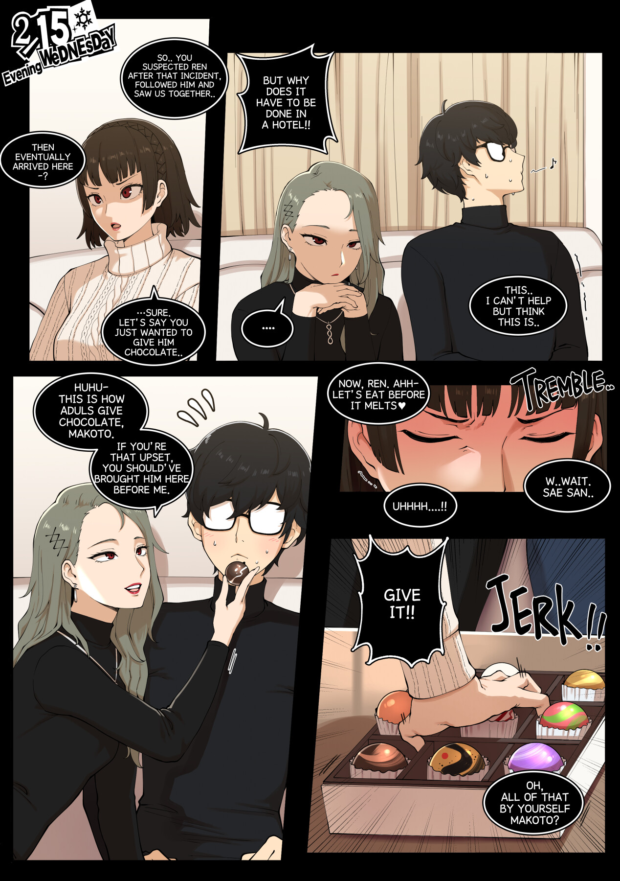 Hentai Manga Comic-Valentine-Read-3